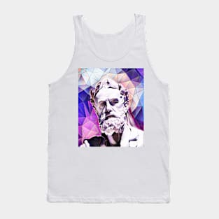 Xenophon Pink Portrait | Xenophon Artwork 8 Tank Top